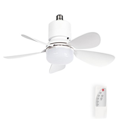 CEILING FAN WITH LED LAMP FANLUX-B5 6W 6500K 510Lm 42CM WHITE REMOTE 2027730 VITO
