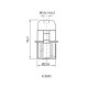 Фасунга термопластична K/38/FC/T210/B