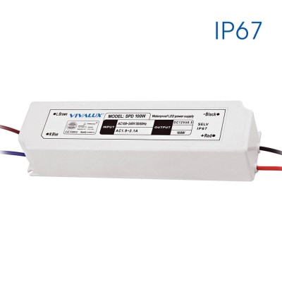 LED захранване SPD SLIM LED DRIVER ∙ 100W ∙ IP67