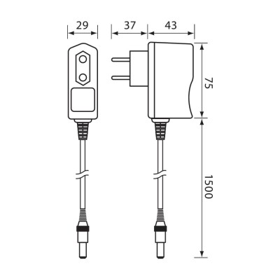 LED захранване PLD Plug Driver ∙ 12W LED захранване PLD Plug Driver ∙ 12W