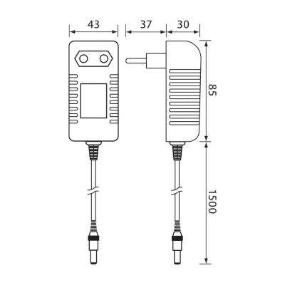 LED захранване PLD Plug Driver ∙ 24W LED захранване PLD Plug Driver ∙ 24W