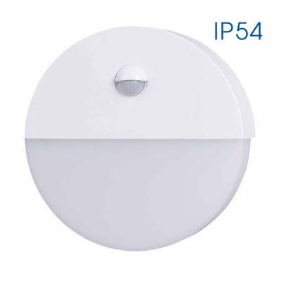 LED аплик със сензор за движение AURA LED ∙ 10W ∙ SR14 ∙ IP54