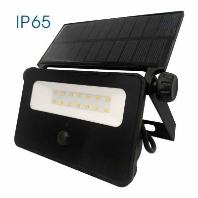 Соларен LED прожектор със сензор UNO SOLAR LED ∙ 8W ∙ 800lm ∙ PIR ∙ 4000K ∙ IP65