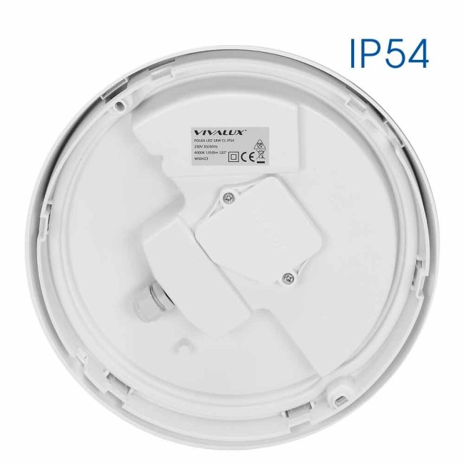 LED плафониера POLKA LED ∙ 18W ∙ бял ∙ 4000K ∙ IP54 LED плафониера POLKA LED ∙ 18W ∙ бял ∙ 4000K ∙ IP54