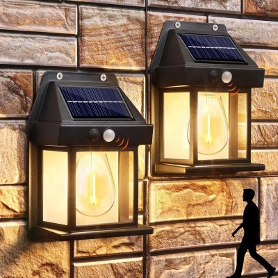Соларно фасадно LED тяло със сензор CABANA SOLAR LED∙ PIR ∙ 3000K ∙ IP44 Соларно фасадно LED тяло със сензор CABANA SOLAR LED∙ PIR ∙ 3000K ∙ IP44