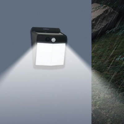 Соларно фасадно LED тяло със сензор TROY SOLAR LED ∙ PIR ∙ 2W ∙ 6400K ∙ IP44 Соларно фасадно LED тяло със сензор TROY SOLAR LED ∙ PIR ∙ 2W ∙ 6400K ∙ IP44