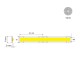 LED лента DOBI LED ∙ 192 SCOB ∙ 24VDC ∙ 6400K ∙ 5 м